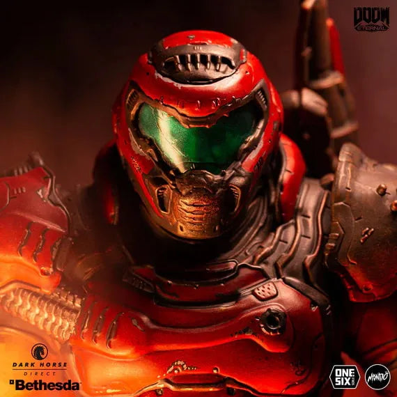 Doom Slayer (Mondo Crimson Variant) - LIMITED EDITION: 666 – Dark Horse Comics – ActionFigure Brasil