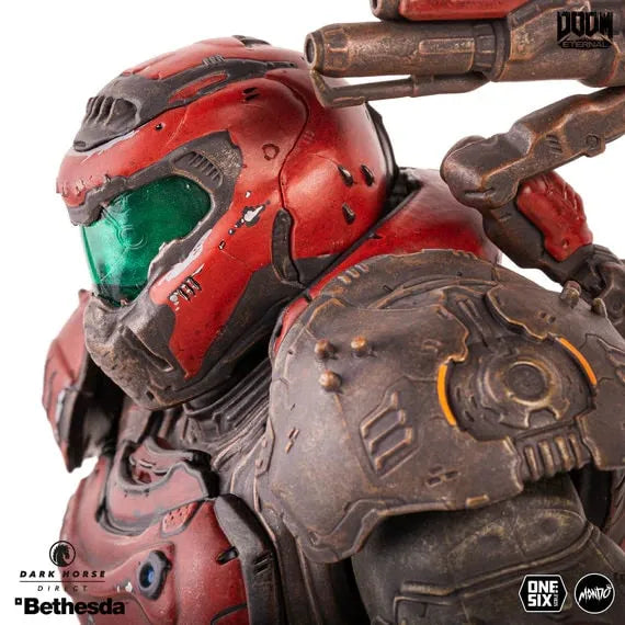 Doom Slayer (Mondo Crimson Variant) - LIMITED EDITION: 666 – Dark Horse Comics – ActionFigure Brasil