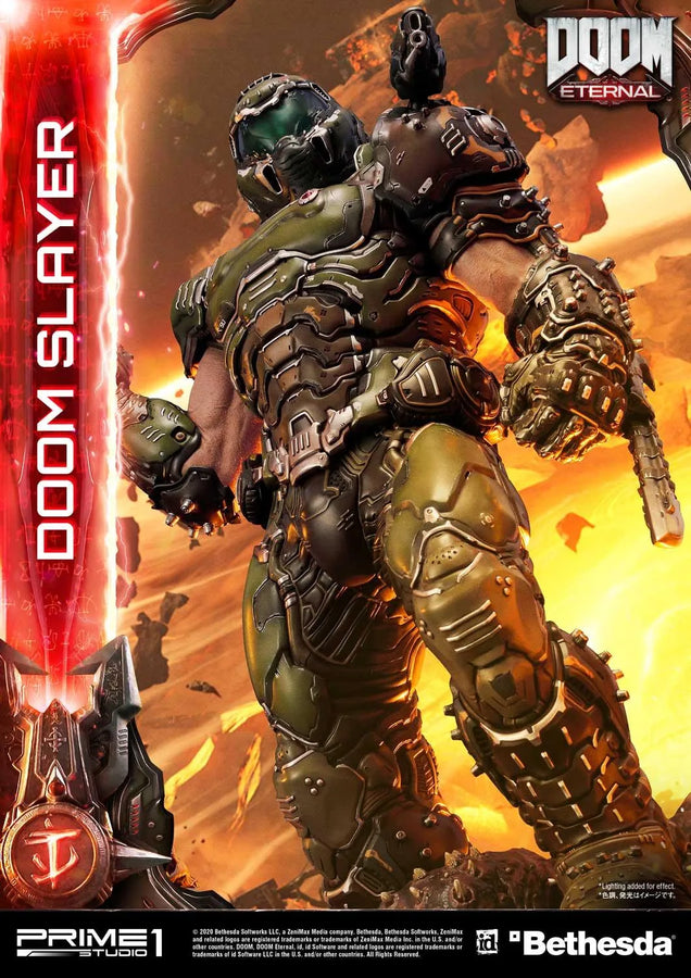 Doom Slayer (Regular Version) Doom Eternal – Prime1Studio – ActionFigure Brasil