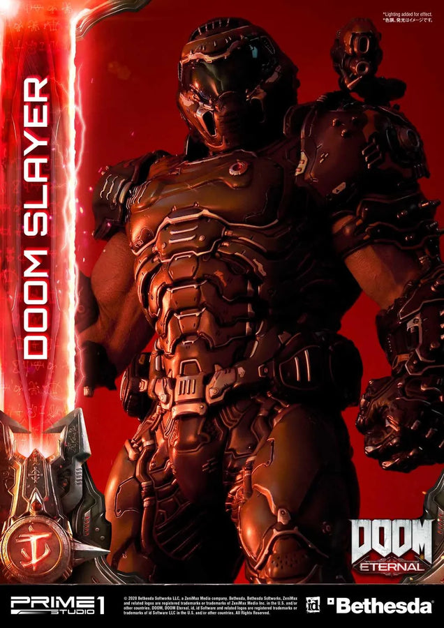 Doom Slayer (Regular Version) Doom Eternal – Prime1Studio – ActionFigure Brasil