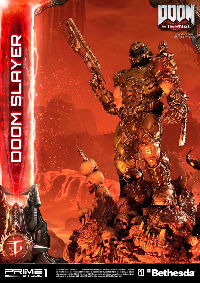 Doom Slayer (Regular Version) Doom Eternal – Prime1Studio – ActionFigure Brasil
