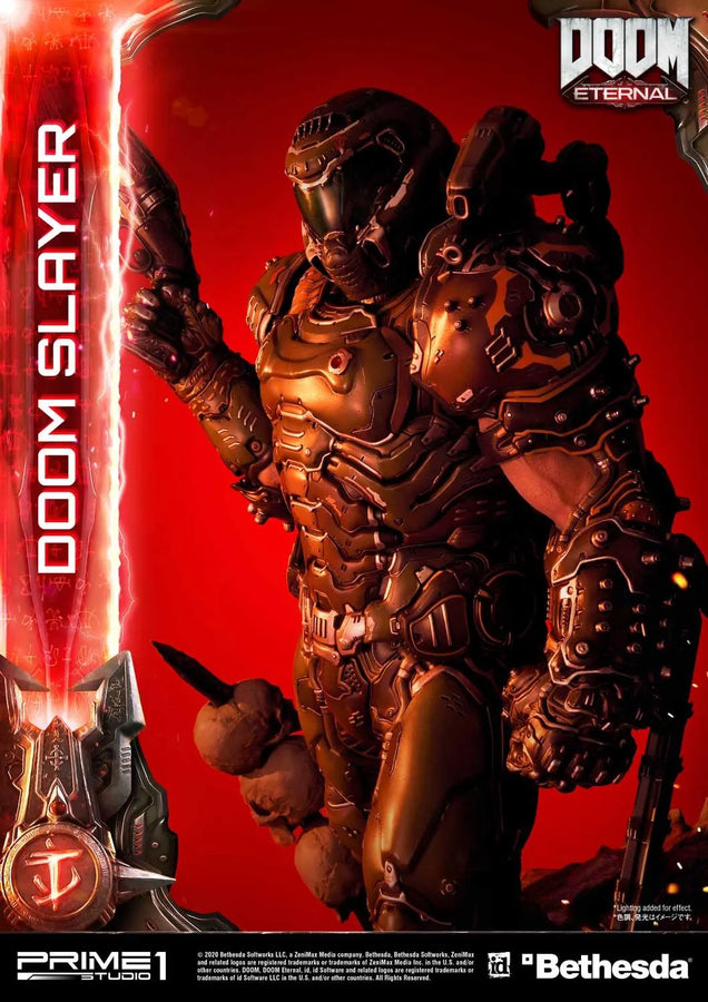 Doom Slayer (Regular Version) Doom Eternal – Prime1Studio – ActionFigure Brasil