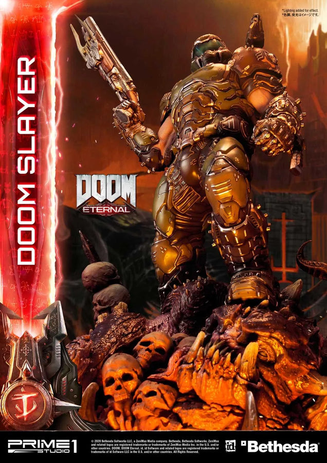 Doom Slayer (Regular Version) Doom Eternal – Prime1Studio – ActionFigure Brasil