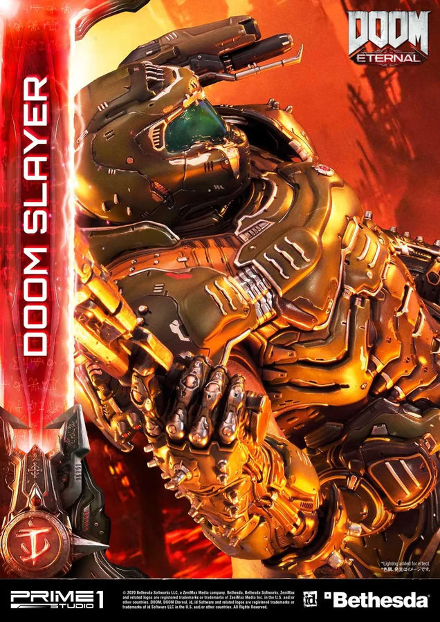 Doom Slayer (Regular Version) Doom Eternal – Prime1Studio – ActionFigure Brasil