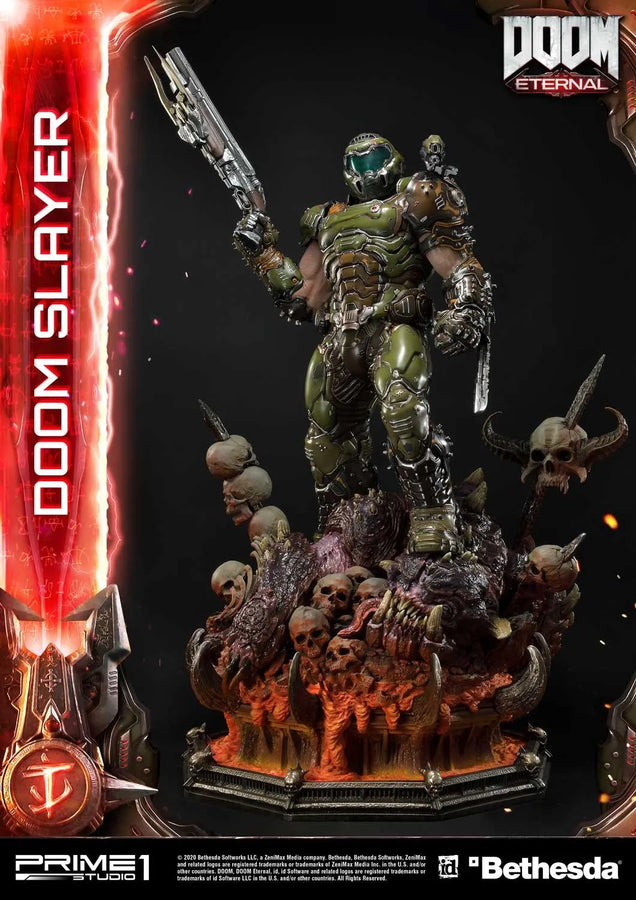 Doom Slayer (Regular Version) Doom Eternal – Prime1Studio – ActionFigure Brasil