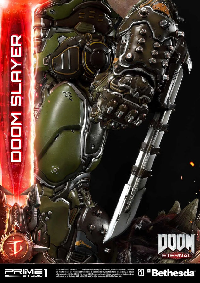 Doom Slayer (Regular Version) Doom Eternal – Prime1Studio – ActionFigure Brasil