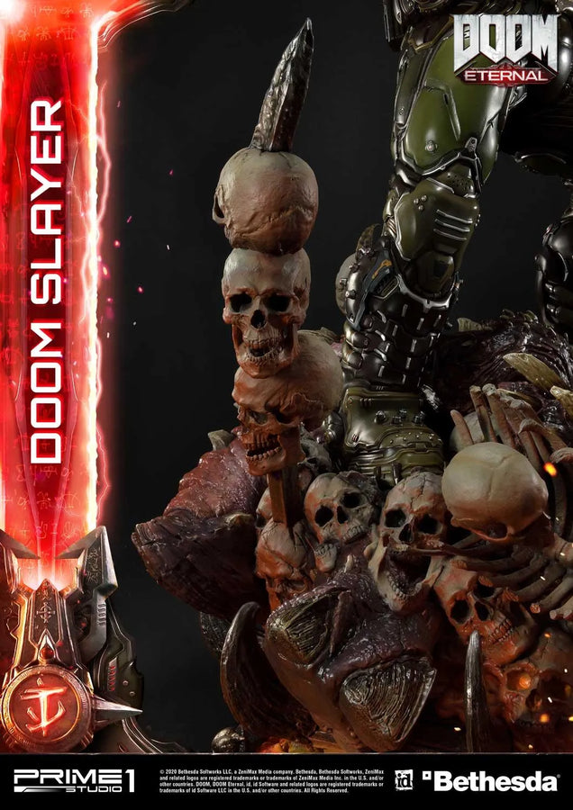 Doom Slayer (Regular Version) Doom Eternal – Prime1Studio – ActionFigure Brasil