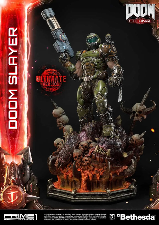 Doom Slayer (Ultimate Version) Doom Eternal – Prime1Studio – ActionFigure Brasil
