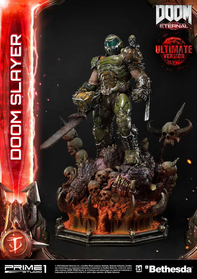 Doom Slayer (Ultimate Version) Doom Eternal – Prime1Studio – ActionFigure Brasil