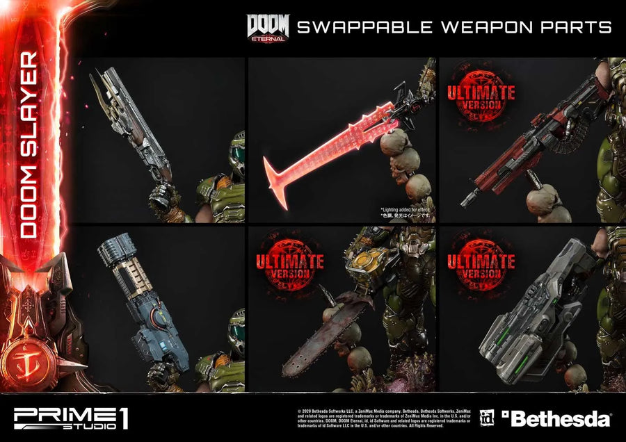 Doom Slayer (Ultimate Version) Doom Eternal – Prime1Studio – ActionFigure Brasil
