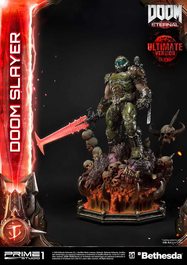 Doom Slayer (Ultimate Version) Doom Eternal – Prime1Studio – ActionFigure Brasil