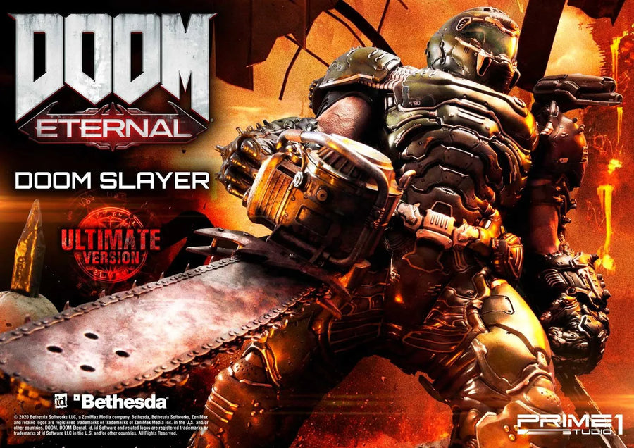 Doom Slayer (Ultimate Version) Doom Eternal – Prime1Studio – ActionFigure Brasil