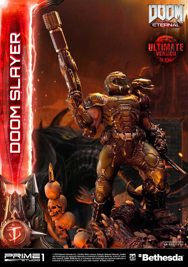 Doom Slayer (Ultimate Version) Doom Eternal – Prime1Studio – ActionFigure Brasil