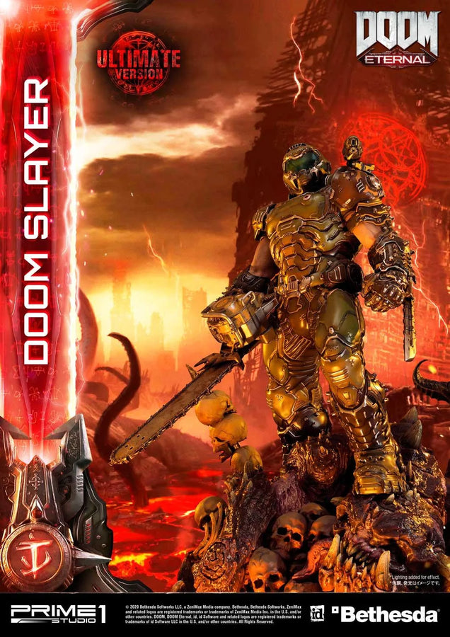 Doom Slayer (Ultimate Version) Doom Eternal – Prime1Studio – ActionFigure Brasil