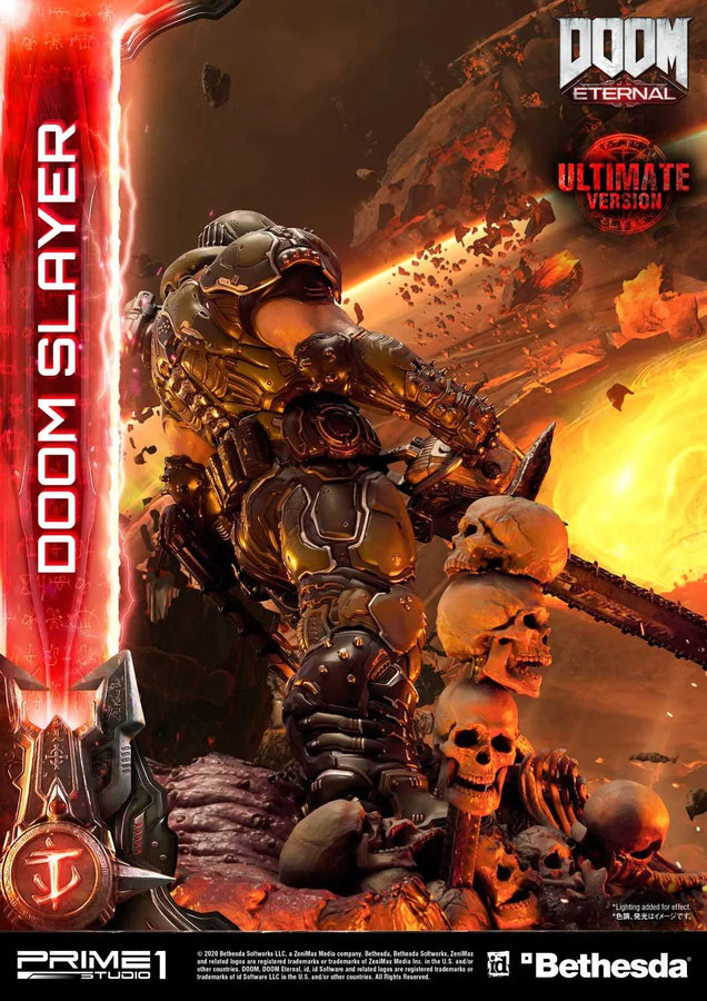 Doom Slayer (Ultimate Version) Doom Eternal – Prime1Studio – ActionFigure Brasil