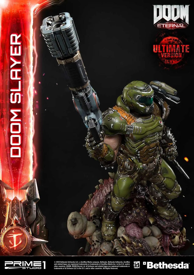 Doom Slayer (Ultimate Version) Doom Eternal – Prime1Studio – ActionFigure Brasil