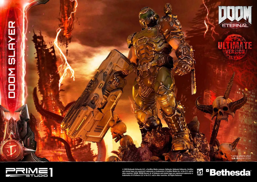 Doom Slayer (Ultimate Version) Doom Eternal – Prime1Studio – ActionFigure Brasil