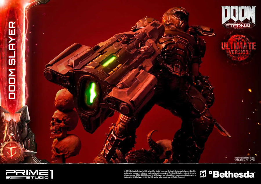 Doom Slayer (Ultimate Version) Doom Eternal – Prime1Studio – ActionFigure Brasil