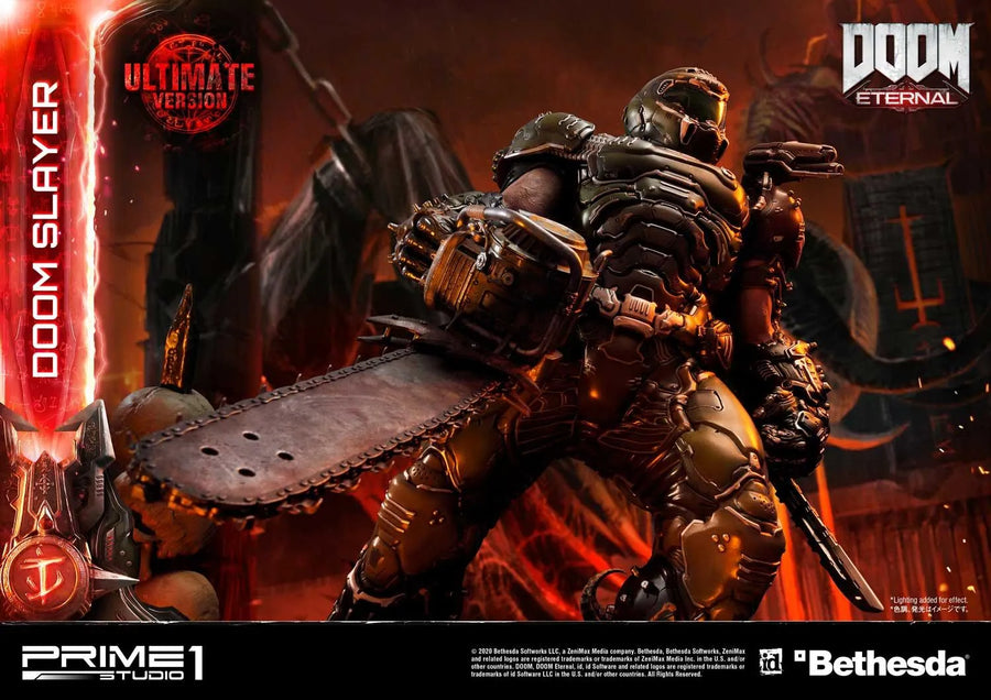 Doom Slayer (Ultimate Version) Doom Eternal – Prime1Studio – ActionFigure Brasil