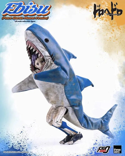 Dorohedoro - Ebisu - FigZero - 1/6 - Peace Sharks Mascot Version (ThreeZero)ㅤ – ThreeZero – ActionFigureBrasil — ângulo diferente
