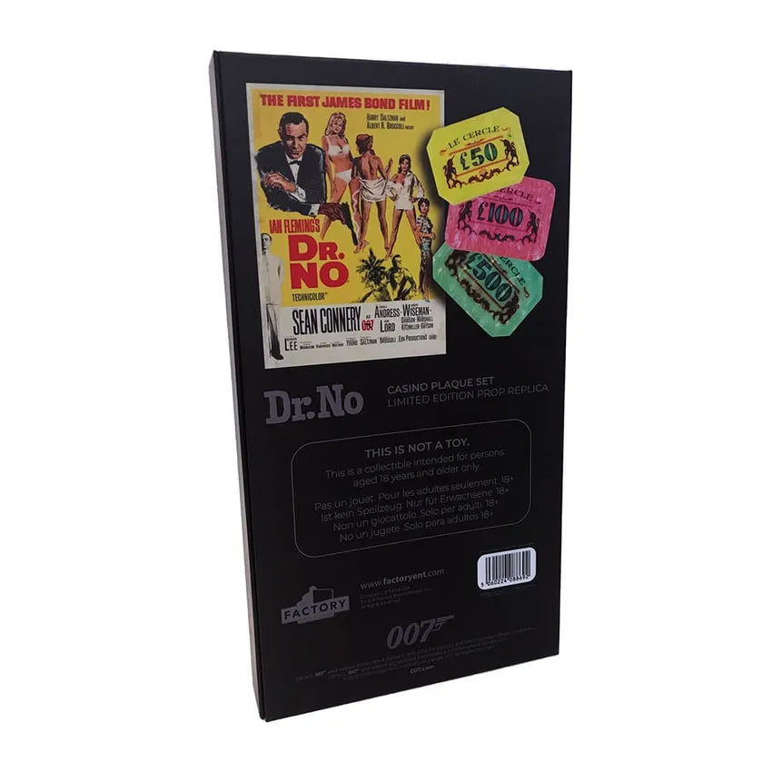 Dr. No Casino Plaques - LIMITED EDITION – Factory Entertainment – ActionFigure Brasil