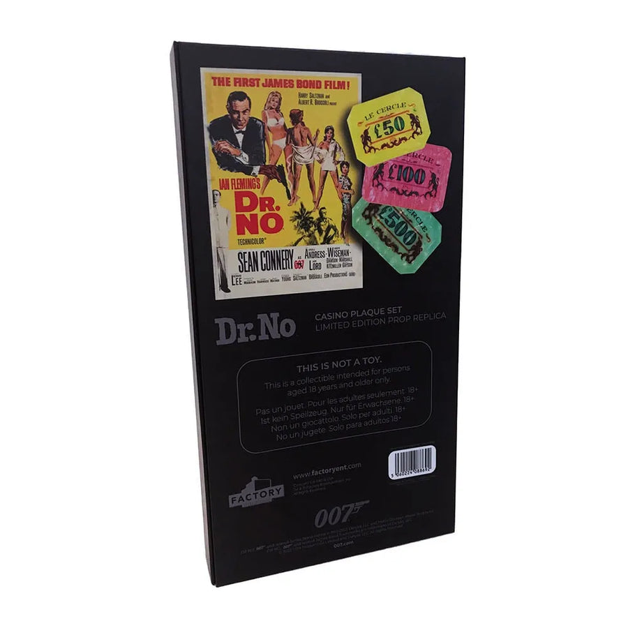 Dr. No Casino Plaques - LIMITED EDITION – Factory Entertainment – ActionFigure Brasil
