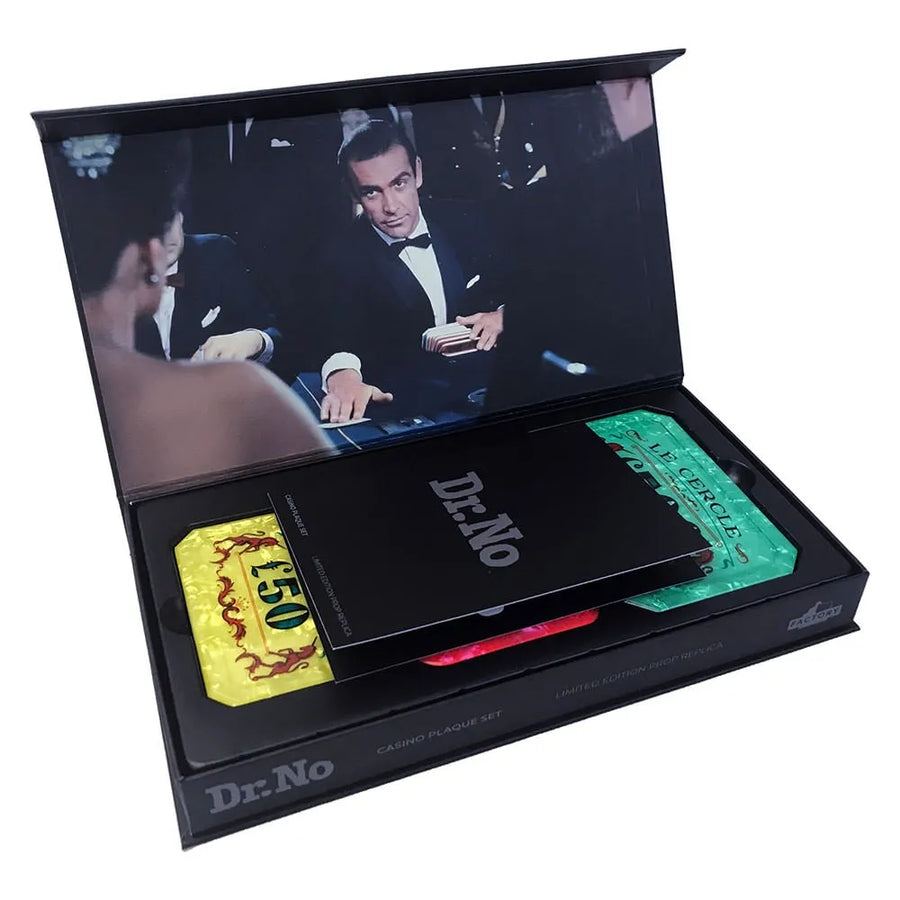 Dr. No Casino Plaques - LIMITED EDITION – Factory Entertainment – ActionFigure Brasil