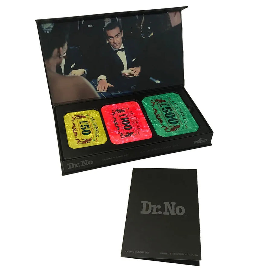Dr. No Casino Plaques - LIMITED EDITION – Factory Entertainment – ActionFigure Brasil