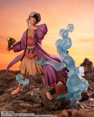 Dr. Stone - Asagiri Gen - Figuarts ZERO (Bandai Spirits)ㅤ – Bandai Spirits – ActionFigureBrasil — embalagem
