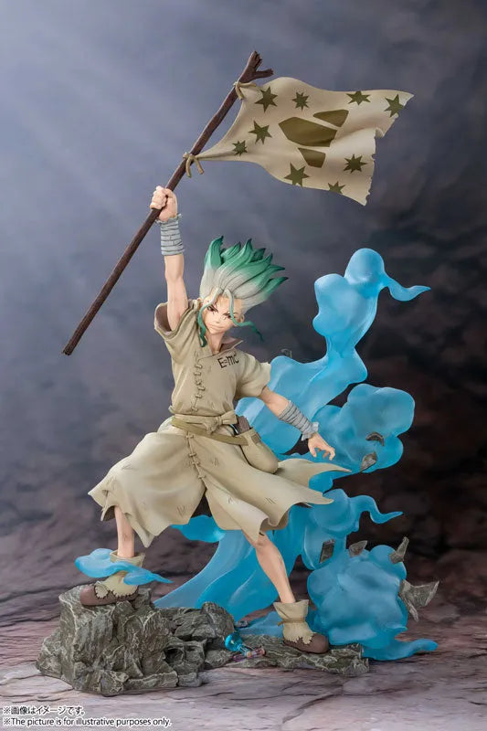Dr. Stone - Ishigami Senkuu - Figuarts ZERO (Bandai Spirits)ㅤ – Bandai Spirits – ActionFigureBrasil