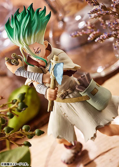 Dr. Stone - Ishigami Senkuu - Pop Up Parade - 2022 Re-Release (Good Smile Company)ㅤ – Good Smile Company – ActionFigure Brasil — acessórios