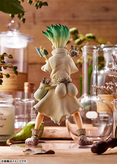 Dr. Stone - Ishigami Senkuu - Pop Up Parade - 2022 Re-Release (Good Smile Company)ㅤ – Good Smile Company – ActionFigure Brasil — ambientada
