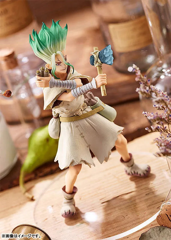 Dr. Stone - Ishigami Senkuu - Pop Up Parade (Good Smile Company)ㅤ – Good Smile Company – ActionFigure Brasil