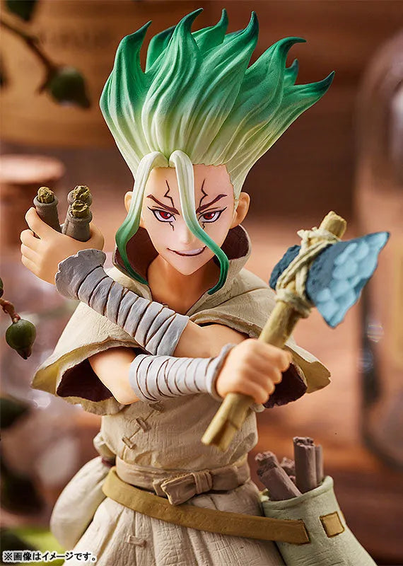 Dr. Stone - Ishigami Senkuu - Pop Up Parade (Good Smile Company)ㅤ – Good Smile Company – ActionFigure Brasil
