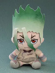 Dr. Stone - Ishigami Senkuu - Tenori Plush (Good Smile Company)ㅤ – Good Smile Company – ActionFigure Brasil — ângulo diferente