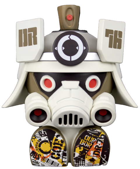 DR76 Phantom White 5oz Canbot - LIMITED EDITION – Clutter Studios – ActionFigure Brasil