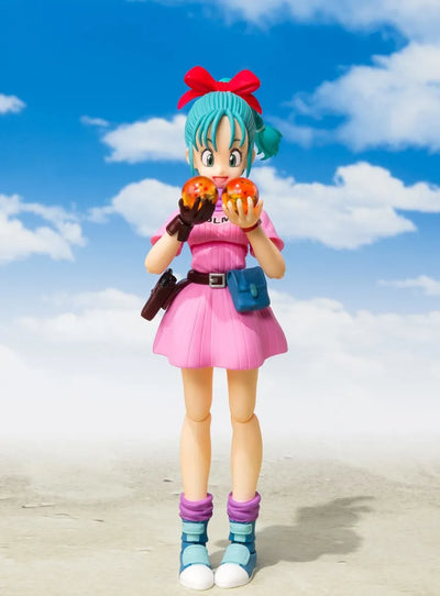 Dragon Ball - Bulma - S.H.Figuarts - Adventure Begins (Bandai Spirits)ㅤ – Bandai Spirits – ActionFigureBrasil — ângulo diferente