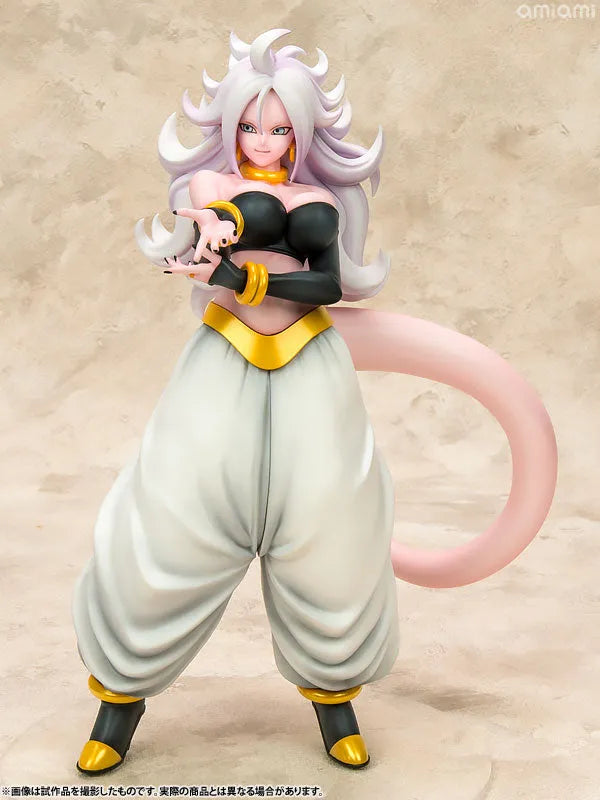 Dragon Ball FighterZ - Jinzouningen Nijuuichi-Gou (Android 21) - Dragon Ball Gals - Henshin Ver. (MegaHouse)ㅤ – MegaHouse – ActionFigureBrasil