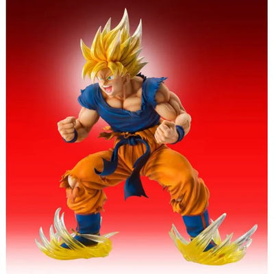Dragon Ball Kai - Son Goku SSJ - Super Figure Art Collection - 1/8ㅤ – Medicos Entertainment – ActionFigureBrasil