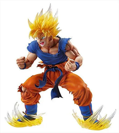 Dragon Ball Kai - Son Goku SSJ - Super Figure Art Collection - 1/8 - Ver. 2 Clear Hair Ver. (Medicos Entertainment)ㅤ – Medicos Entertainment – ActionFigureBrasil