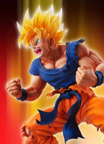 Dragon Ball Kai - Son Goku SSJ - Super Figure Art Collection - 1/8 - Ver. 2 Clear Hair Ver. (Medicos Entertainment)ㅤ – Medicos Entertainment – ActionFigureBrasil