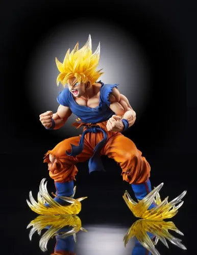 Dragon Ball Kai - Son Goku SSJ - Super Figure Art Collection - 1/8 - Ver. 2 Clear Hair Ver. (Medicos Entertainment)ㅤ – Medicos Entertainment – ActionFigureBrasil