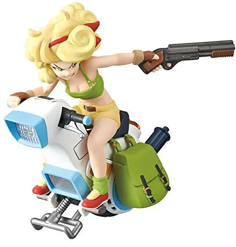 Dragon Ball - Lunch - Mecha Colle - Mecha Collection Dragon Ball Vol.3 - Lunch's One-wheel Motorcycle (Bandai)ㅤ – Bandai – ActionFigureBrasil