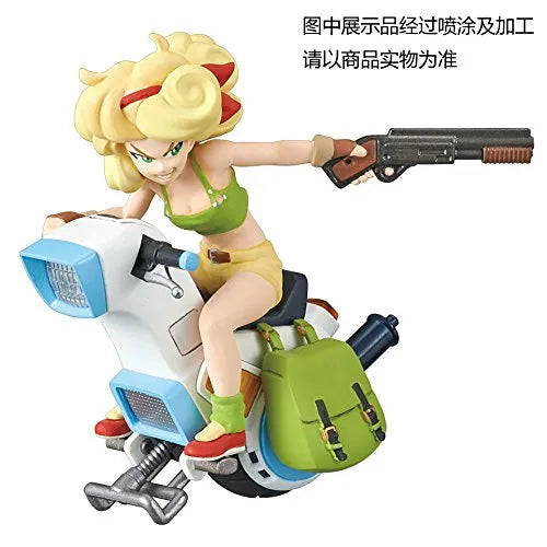 Dragon Ball - Lunch - Mecha Colle - Mecha Collection Dragon Ball Vol.3 - Lunch's One-wheel Motorcycle (Bandai)ㅤ – Bandai – ActionFigureBrasil