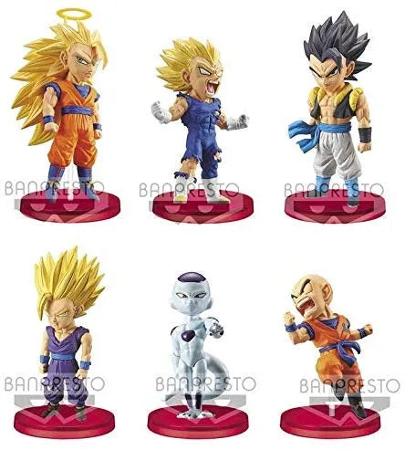 Dragon Ball - Super Saiyan 3 Goku - Vegeta - Gogeta - Frieza - Krillin - Super Saiyan 2 Gohan - Dragon Ball Legends Collab World Collectable Vol.2 - Set of 6 Figures (Banpresto)ㅤ – Banpresto – ActionFigureBrasil