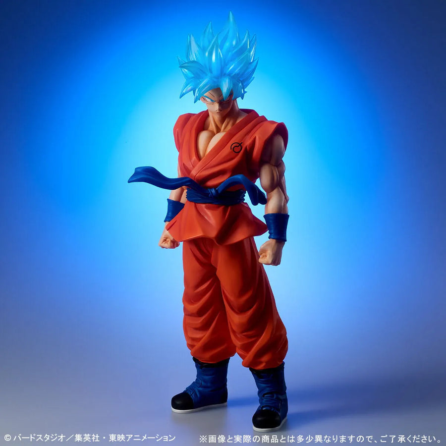 Dragon Ball Super - Son Goku SSGSS - Gigantic Series - Clear Ver. (Plex, X-Plus) [Shop Exclusive]ㅤ – Plex,X-Plus – ActionFigure Brasil