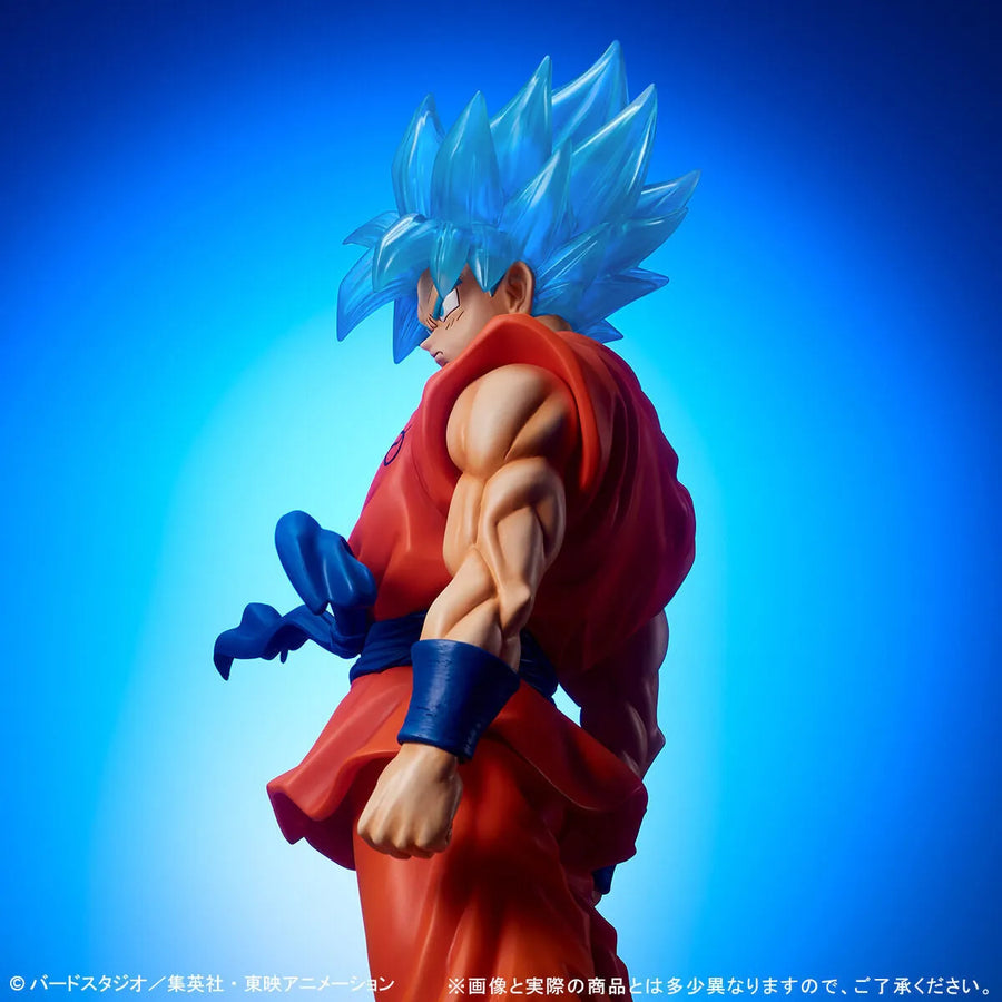 Dragon Ball Super - Son Goku SSGSS - Gigantic Series - Clear Ver. (Plex, X-Plus) [Shop Exclusive]ㅤ – Plex,X-Plus – ActionFigure Brasil