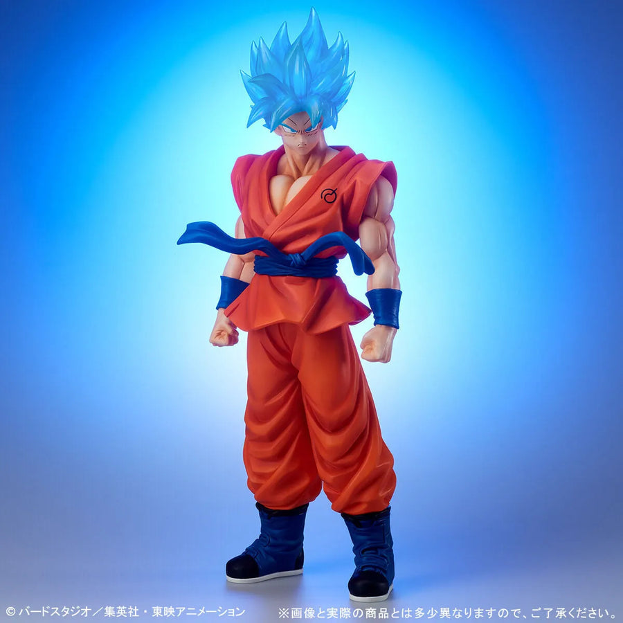 Dragon Ball Super - Son Goku SSGSS - Gigantic Series - Clear Ver. (Plex, X-Plus) [Shop Exclusive]ㅤ – Plex,X-Plus – ActionFigure Brasil