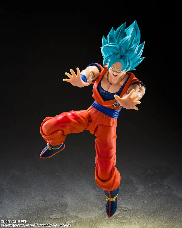 Dragon Ball Super - Son Goku SSGSS - S.H.Figuarts - Blue Power Transcending Limits (Bandai Spirits)ㅤ – Bandai Spirits – ActionFigureBrasil