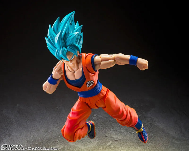 Dragon Ball Super - Son Goku SSGSS - S.H.Figuarts - Blue Power Transcending Limits (Bandai Spirits)ㅤ – Bandai Spirits – ActionFigureBrasil